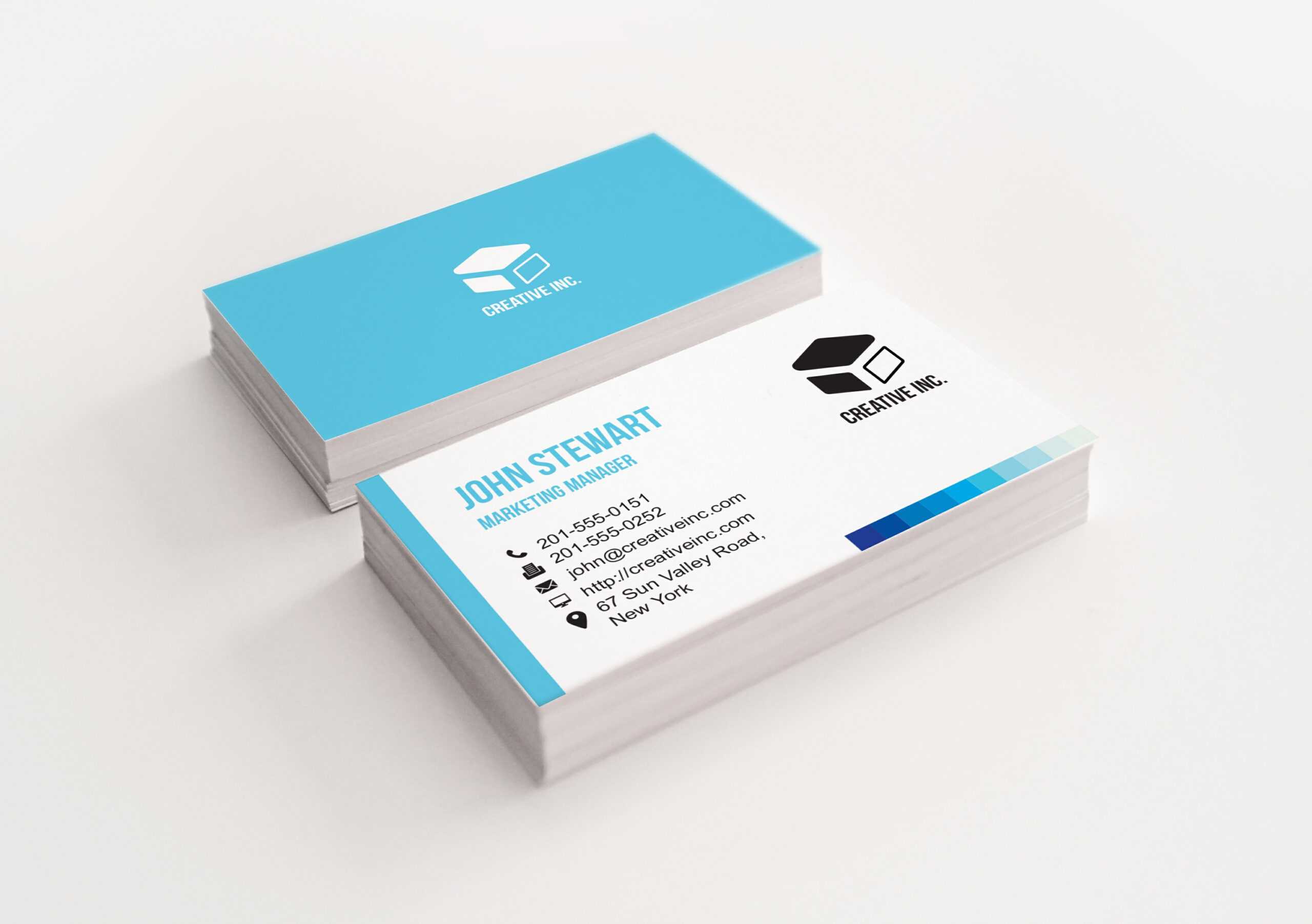 Simple Business Card Template(Ai)Adobe Illustrator, Instant Digital  Download, Fully Editable For Adobe Illustrator Business Card Template