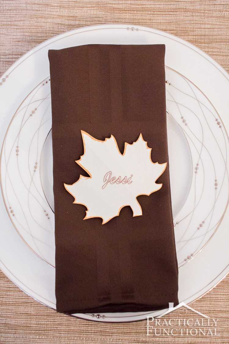 Simple Thanksgiving Place Cards {+ Printable} Inside Thanksgiving Place Card Templates