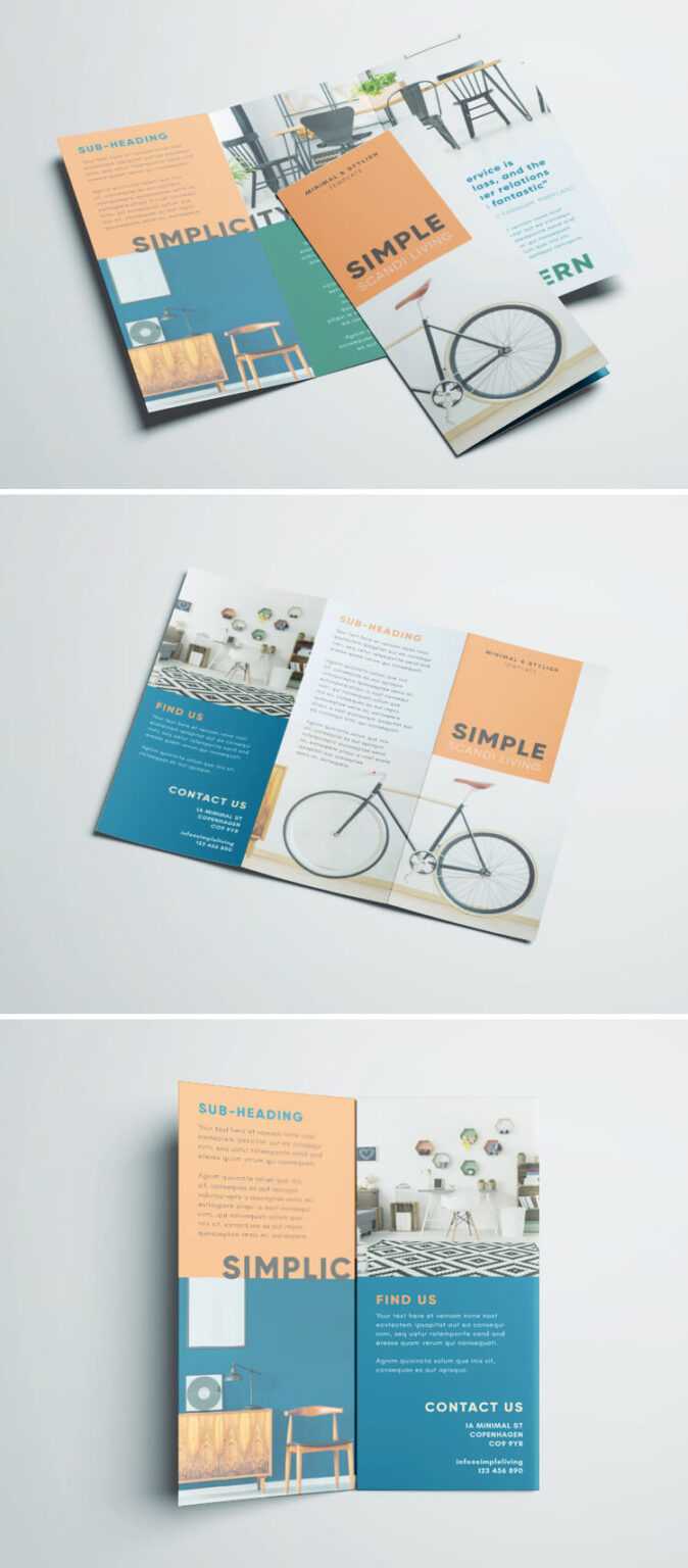 Tri Fold Brochure Template Indesign Free Download