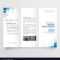 Simple Trifold Business Brochure Template Design Inside One Page Brochure Template