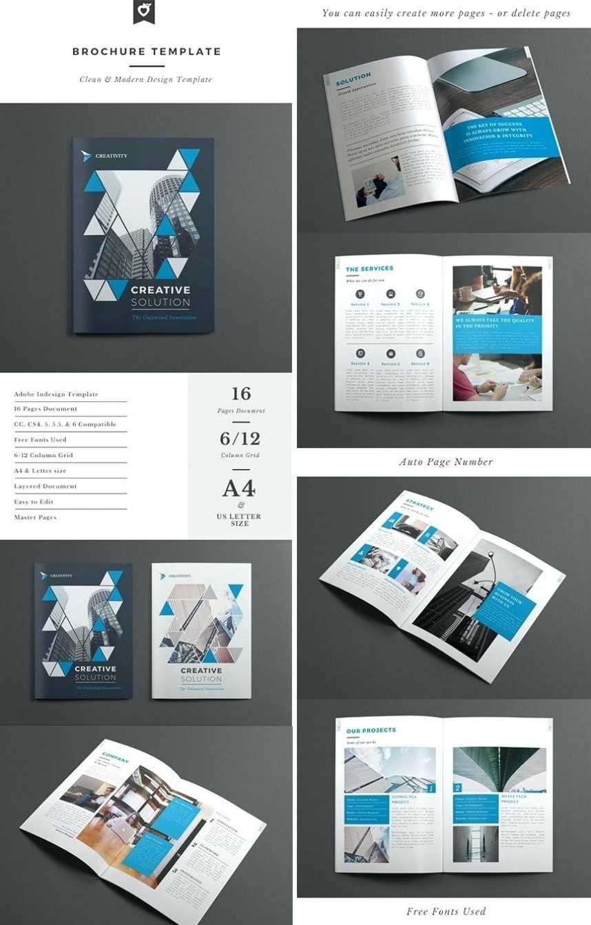 Singular Indesign Brochure Templates Free Download Template Pertaining To Indesign Templates Free Download Brochure