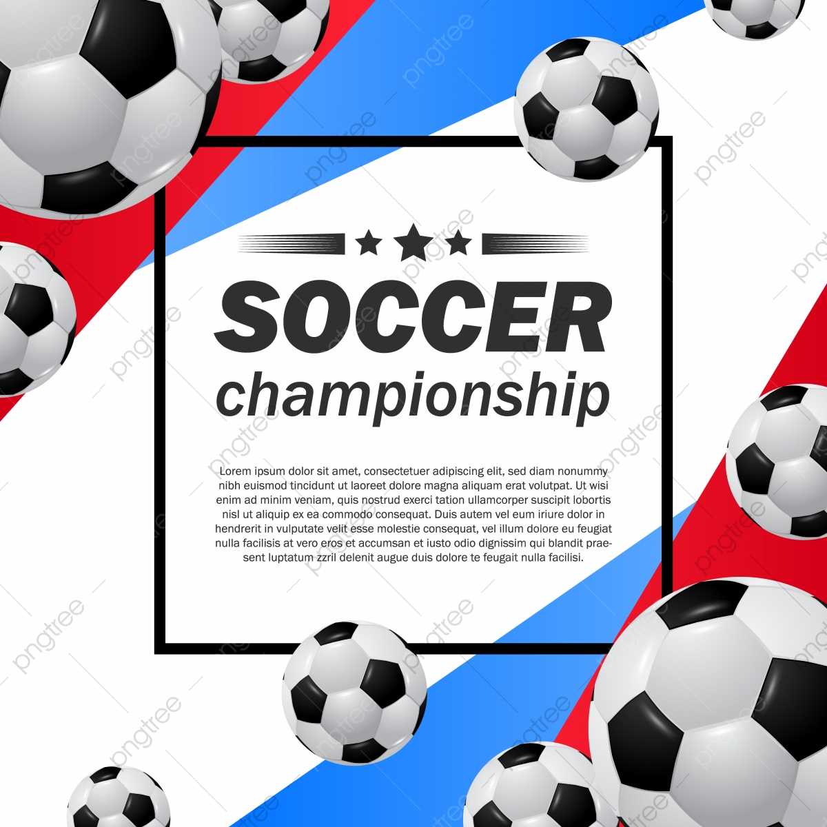 Soccer Football League Cup Championship Poster Template With Regarding Soccer Thank You Card Template