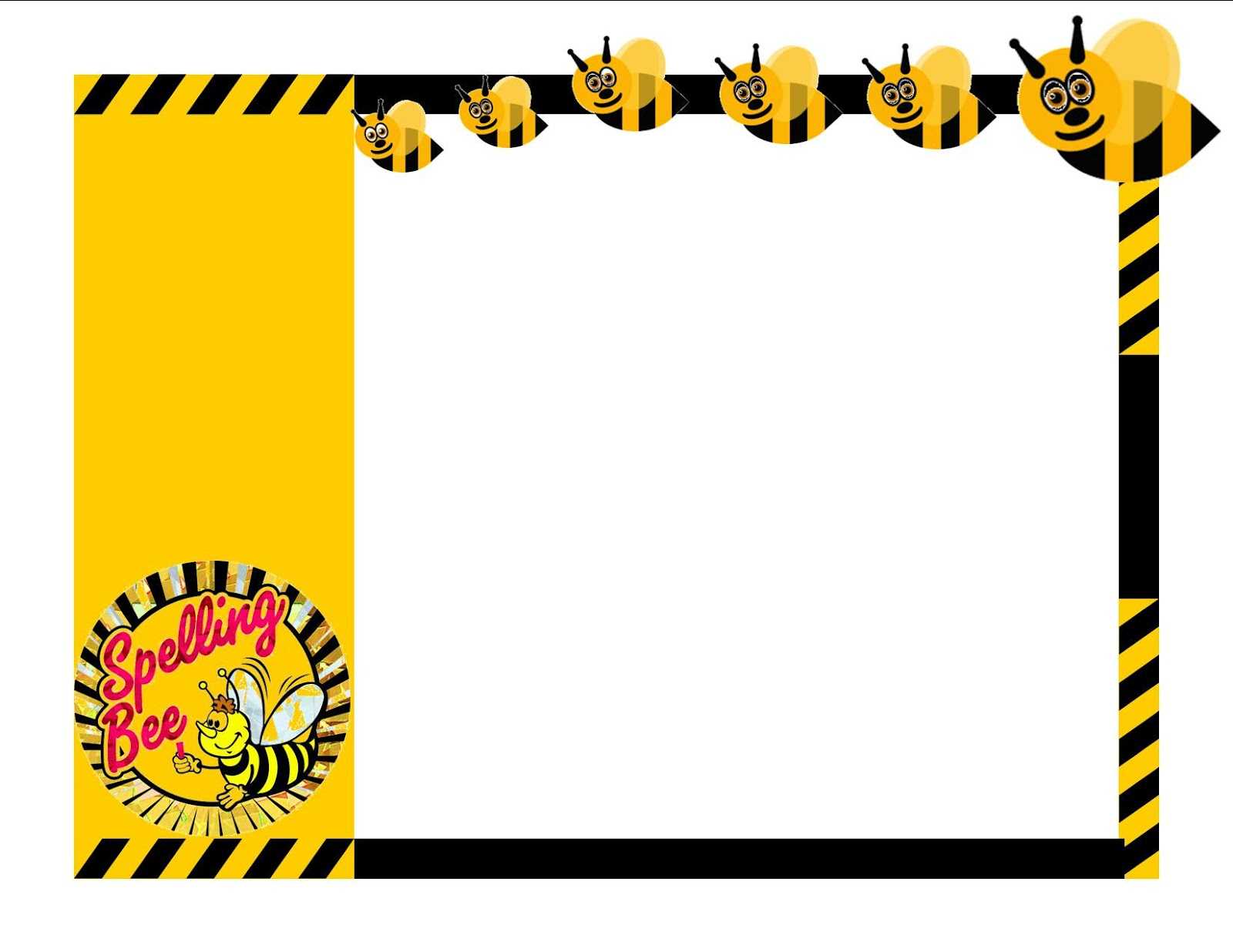 Spelling Bee Winner Clipart Throughout Spelling Bee Award Certificate Template