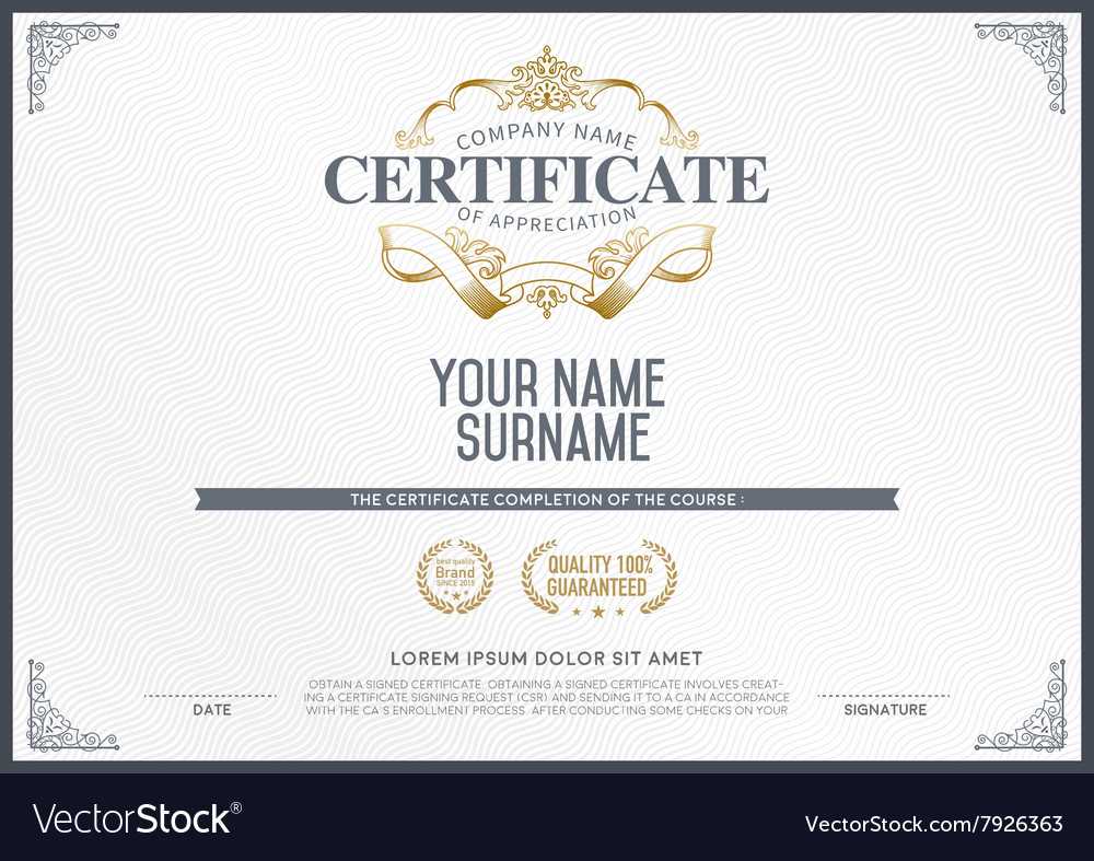Stock Certificate Template With Free Stock Certificate Template Download