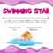 Swimming Certificate Free Vector Art – (8 Free Downloads) Pertaining To Swimming Award Certificate Template