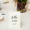Table Name Cards Template, Printable Table Names 4 Per Page Within Table Name Card Template