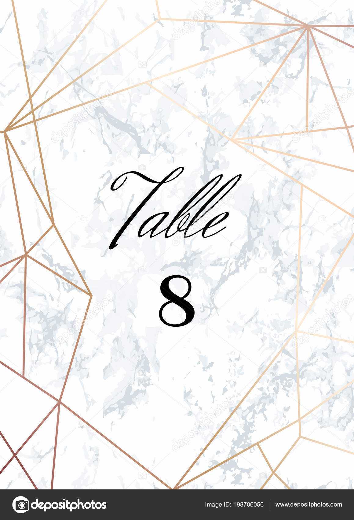Table Number Cards Template | Wedding Template. Tented Table With Table Number Cards Template