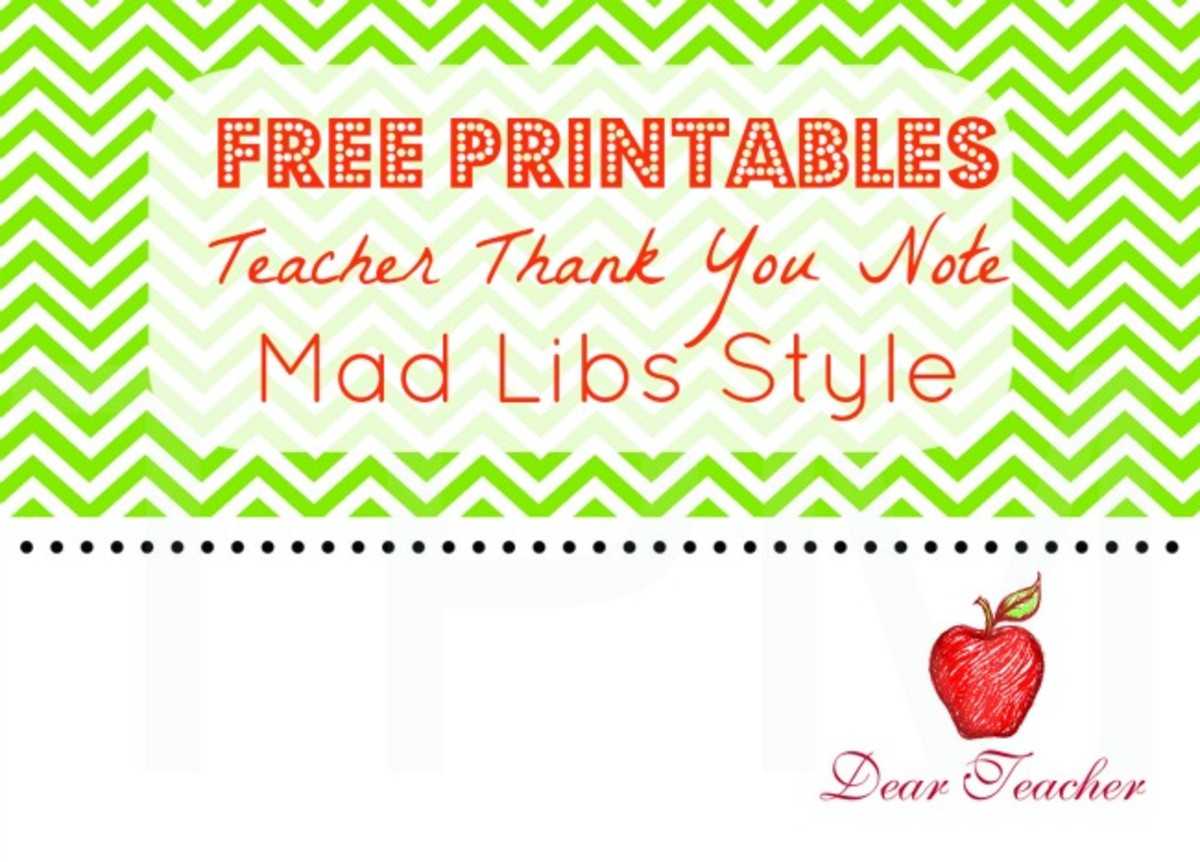 Teacher Thank You Notes {Free Printables} – Momtrends Within Thank You Card For Teacher Template