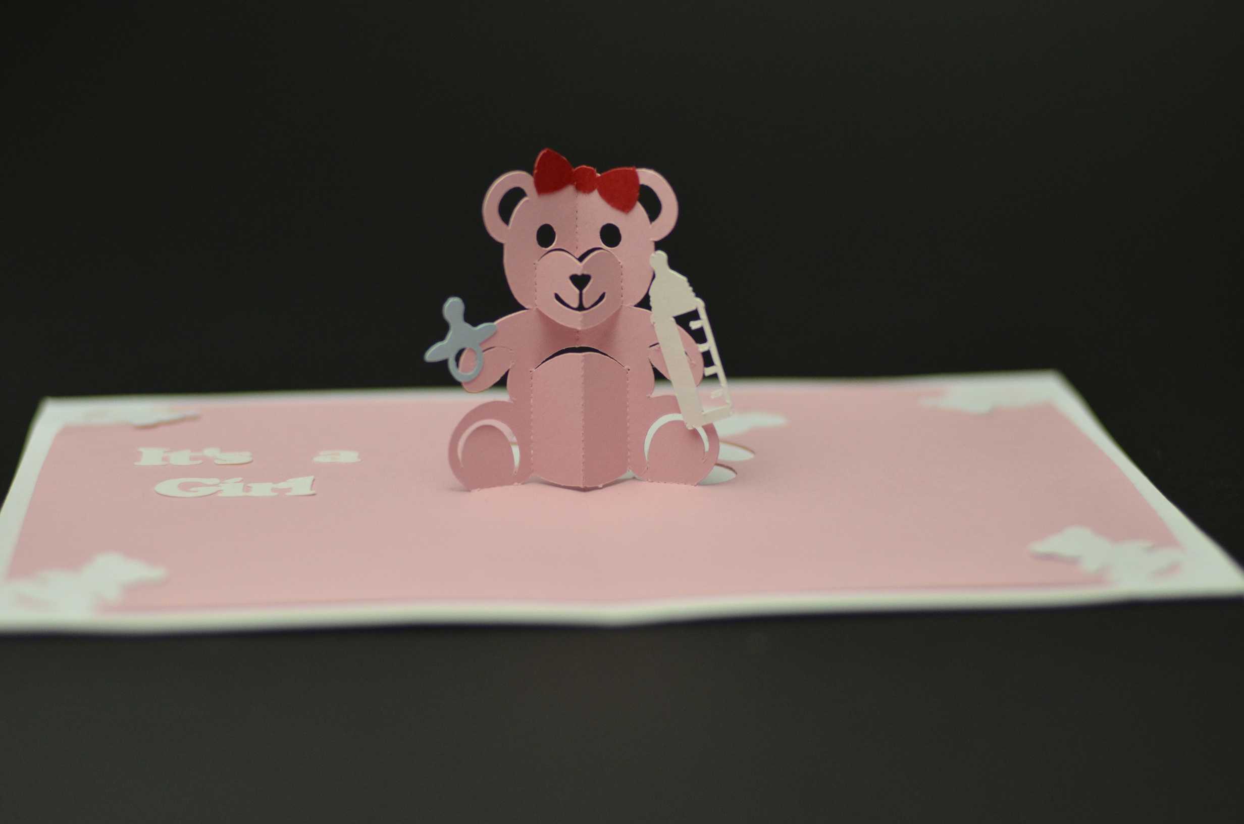 Teddy Bear Pop Up Card: Tutorial And Template – Creative Pop Within Teddy Bear Pop Up Card Template Free