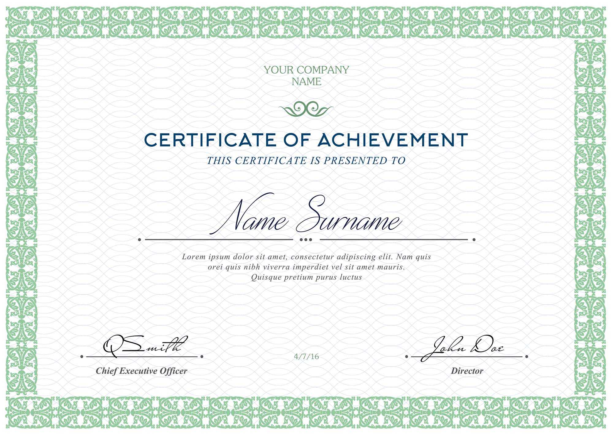 Template Certificates – Tunu.redmini.co In Promotion Certificate Template