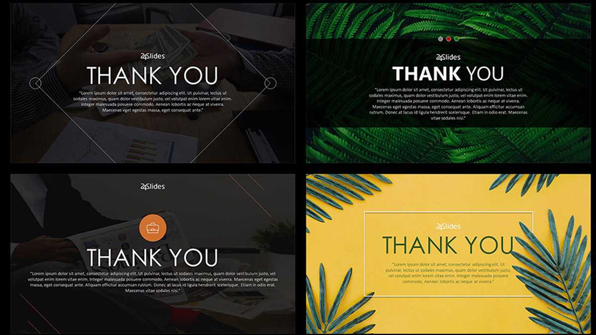 Thank You Slide Free Powerpoint Template Regarding Powerpoint Thank You Card Template