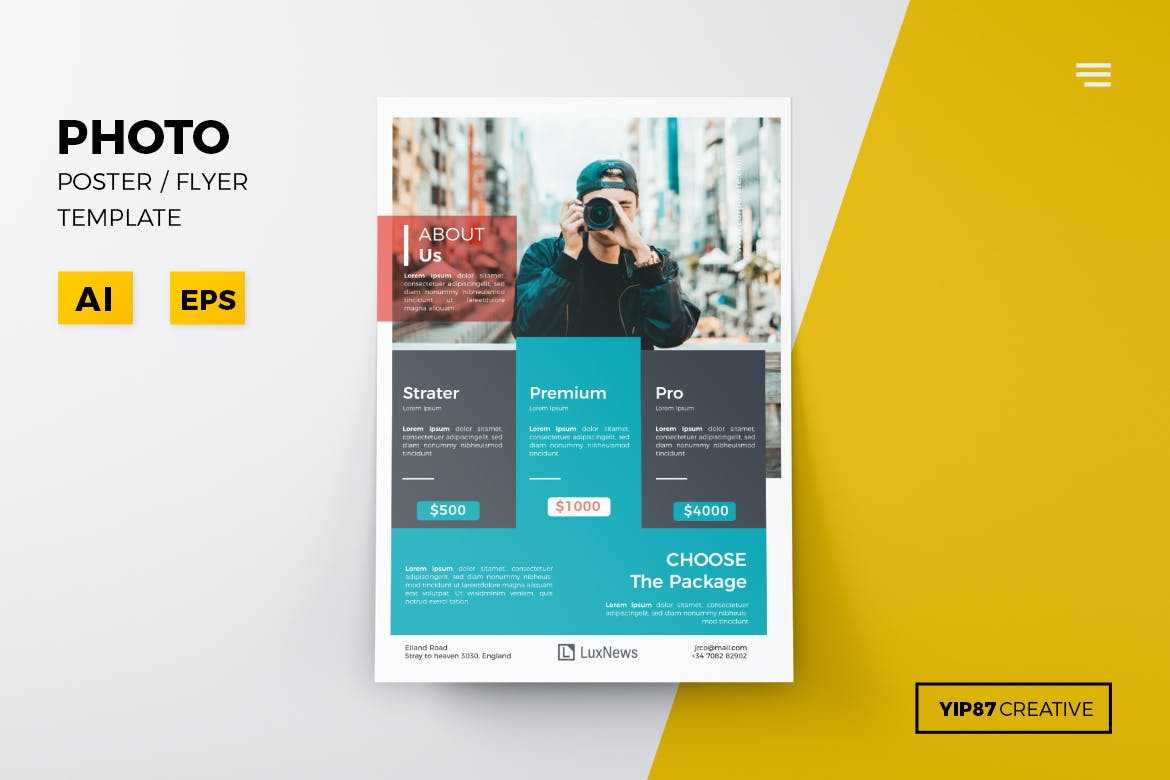 The 15 Best Flyer Templates For Adobe Photoshop & Illustrator With Regard To Brochure Templates Adobe Illustrator