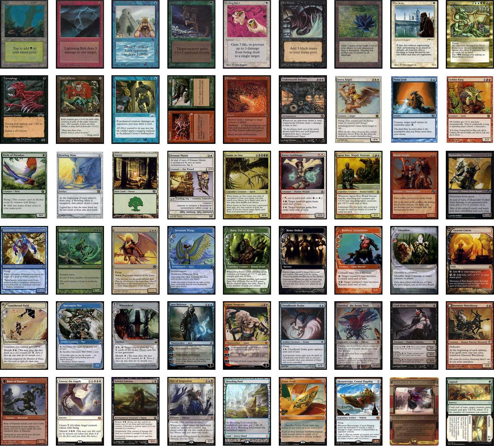 the-graphic-design-for-magic-the-gathering-card-frames-throughout-mtg