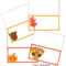 The Sassy Pack Rat: Thanksgiving Place Card Printable Freebie With Thanksgiving Place Card Templates