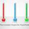 Thermometer Shapes For Powerpoint In Thermometer Powerpoint Template
