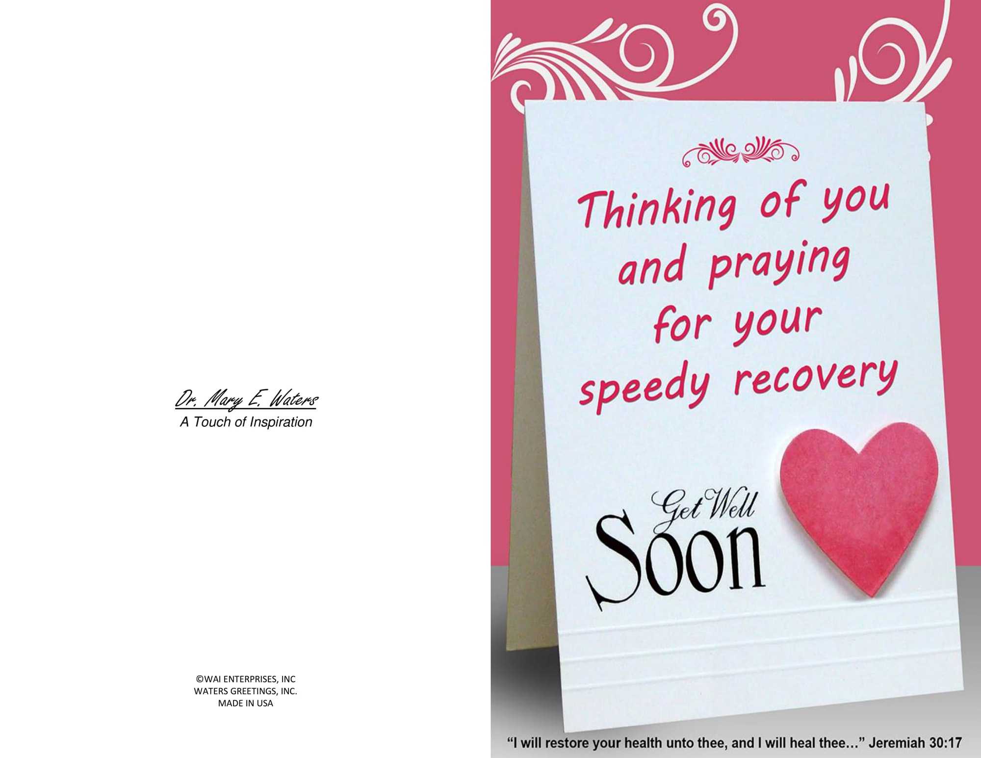 Three Printable Get Well Cards – Blank Inside, 5.5 X 8.5 And With Regard To Get Well Soon Card Template