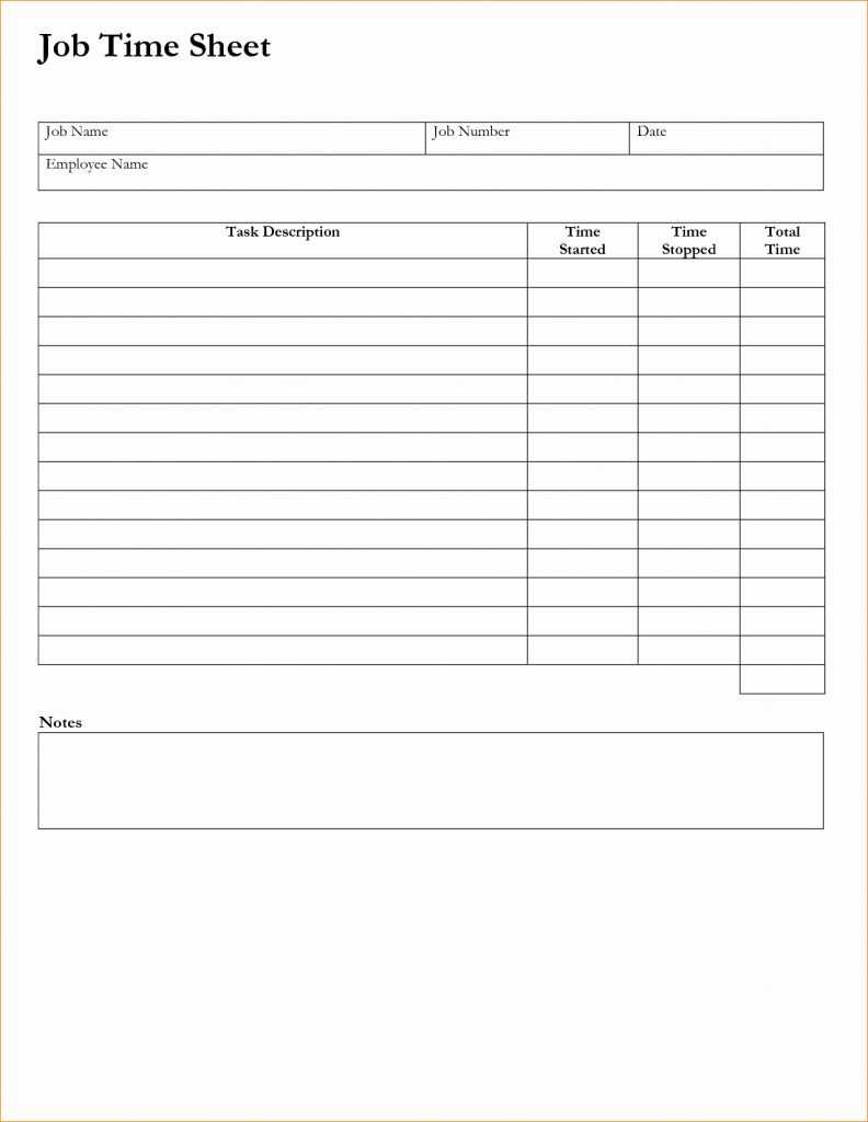 Time Card Spreadsheet Template Calculator Google Sheets Pertaining To Weekly Time Card Template Free