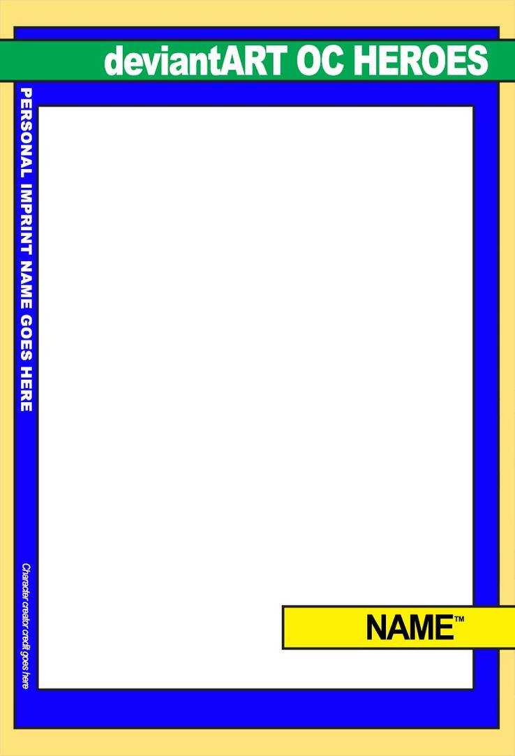 Trading Card Template Pdf Creator Free Baseball For Word Intended For Card Game Template Maker