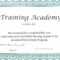 Training Certificate Template – Certificate Templates Intended For Template For Training Certificate