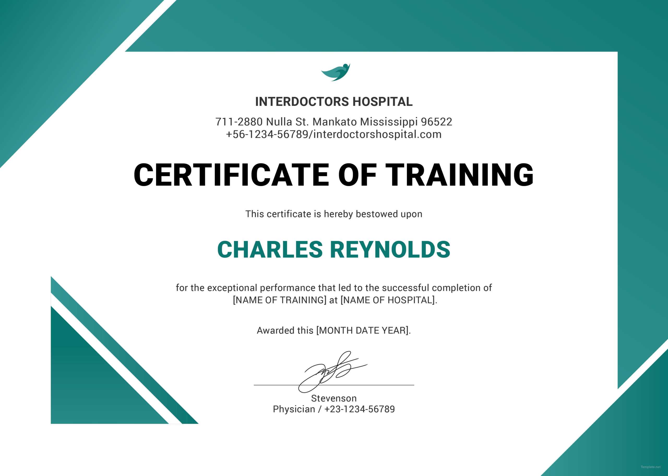 Training Certificate – Tunu.redmini.co Inside Fall Protection Certification Template