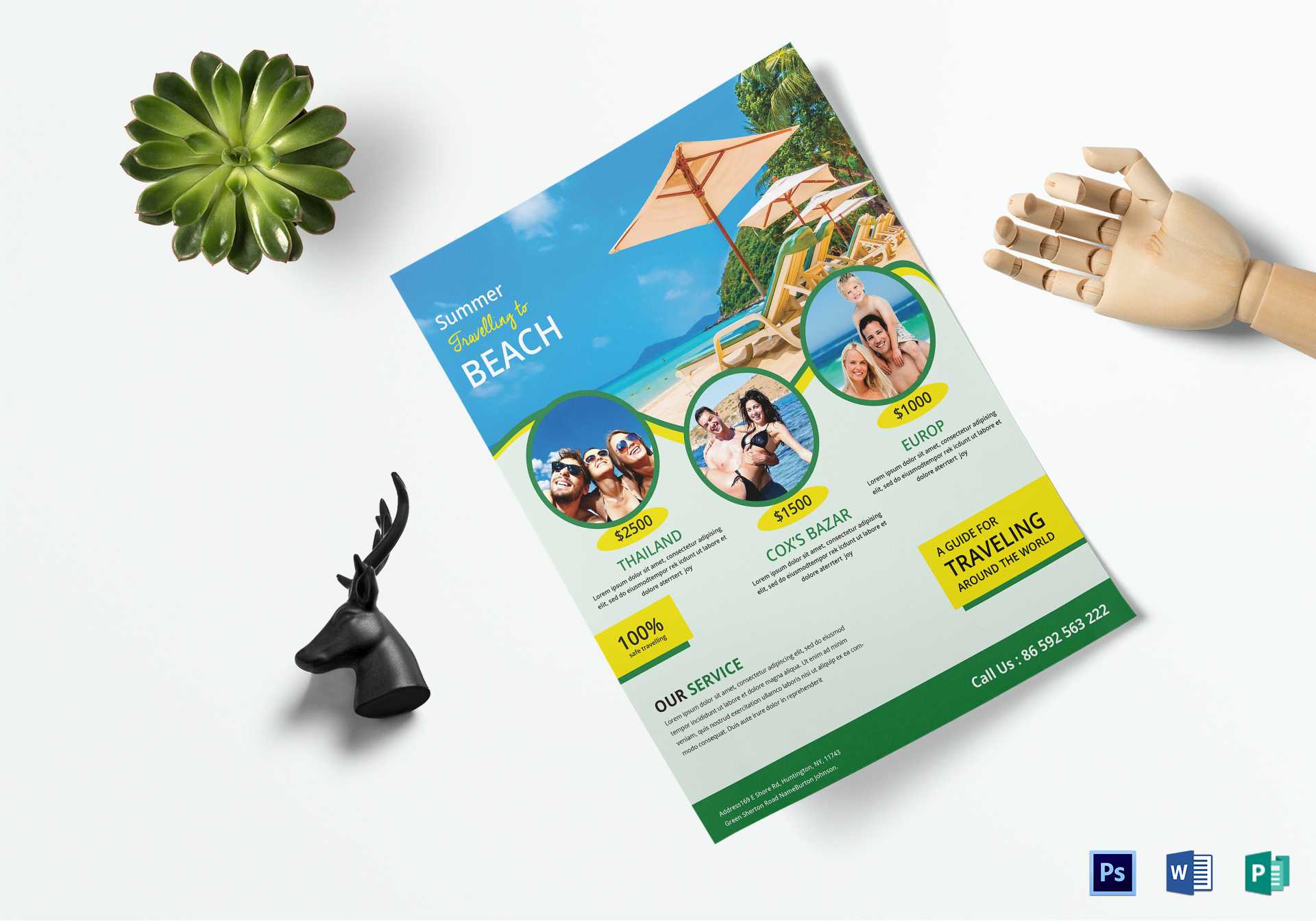 Travel Brochure Design – Tourism Company And Tourism Pertaining To Travel Brochure Template Ks2