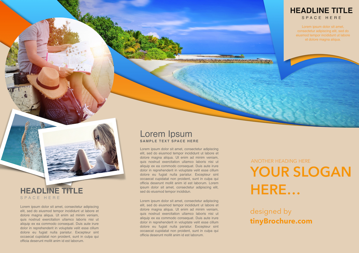 Travel Brochure Template Google Slides In Travel And Tourism Brochure Templates Free