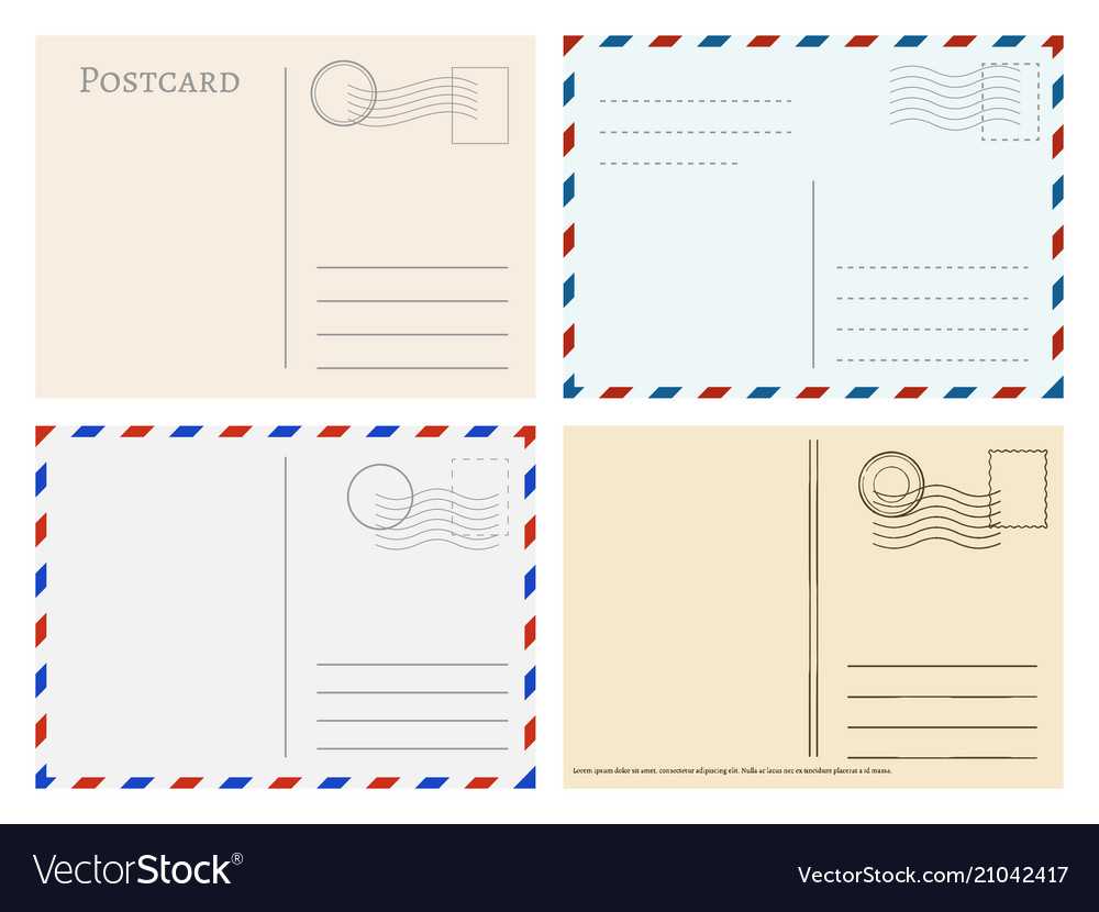 Travel Postcard Templates Greetings Post Cards Within Post Cards Template