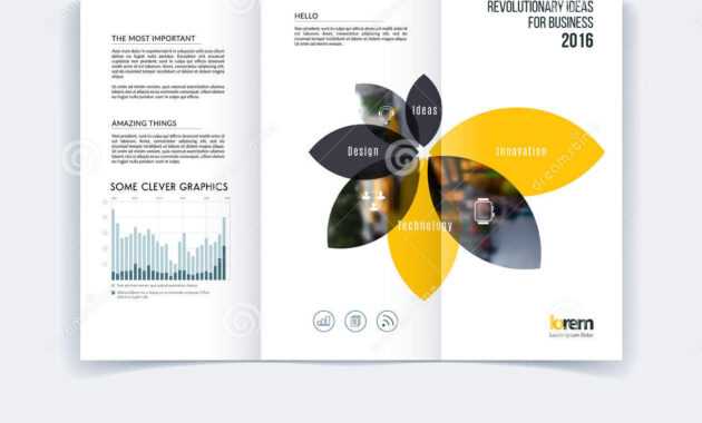 Tri-Fold Brochure Template Layout, Cover Design, Flyer In A4 in Engineering Brochure Templates Free Download