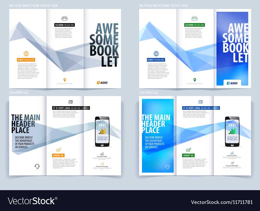 Tri Fold Brochure Template Layout Cover Design Intended For Engineering Brochure Templates