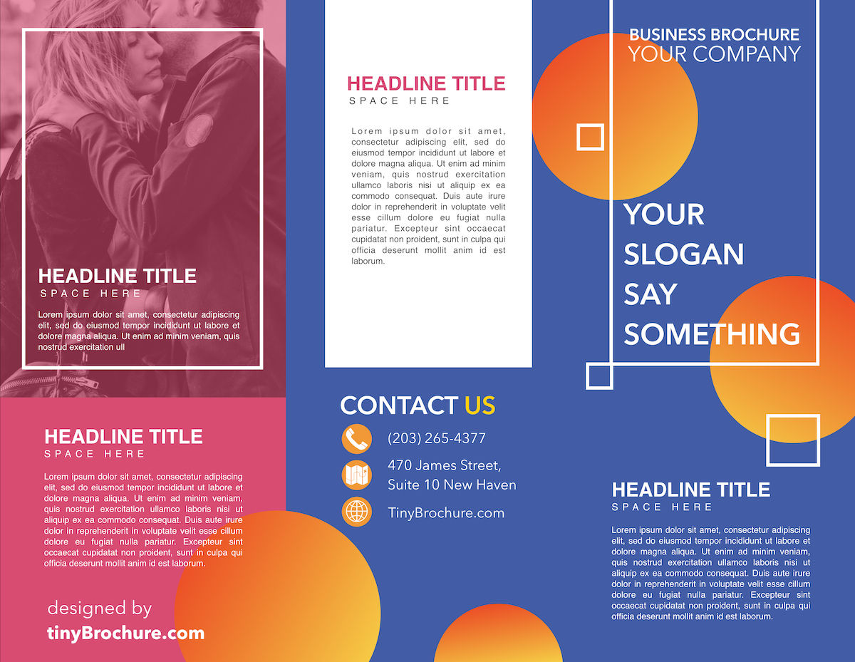 Trifold Brochure Template For Google Docs In Brochure Templates For Google Docs