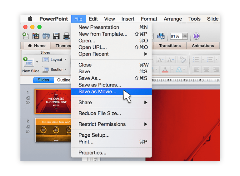 Tutorial save your powerpoint as a video present better pertaining to how to save powerpoint 