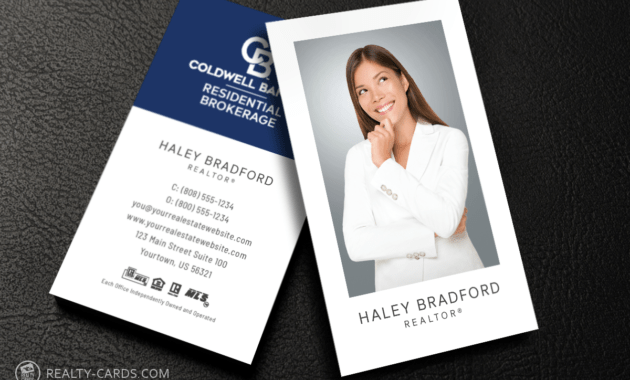 Unique Coldwell Banker Business Card Template regarding Coldwell Banker Business Card Template