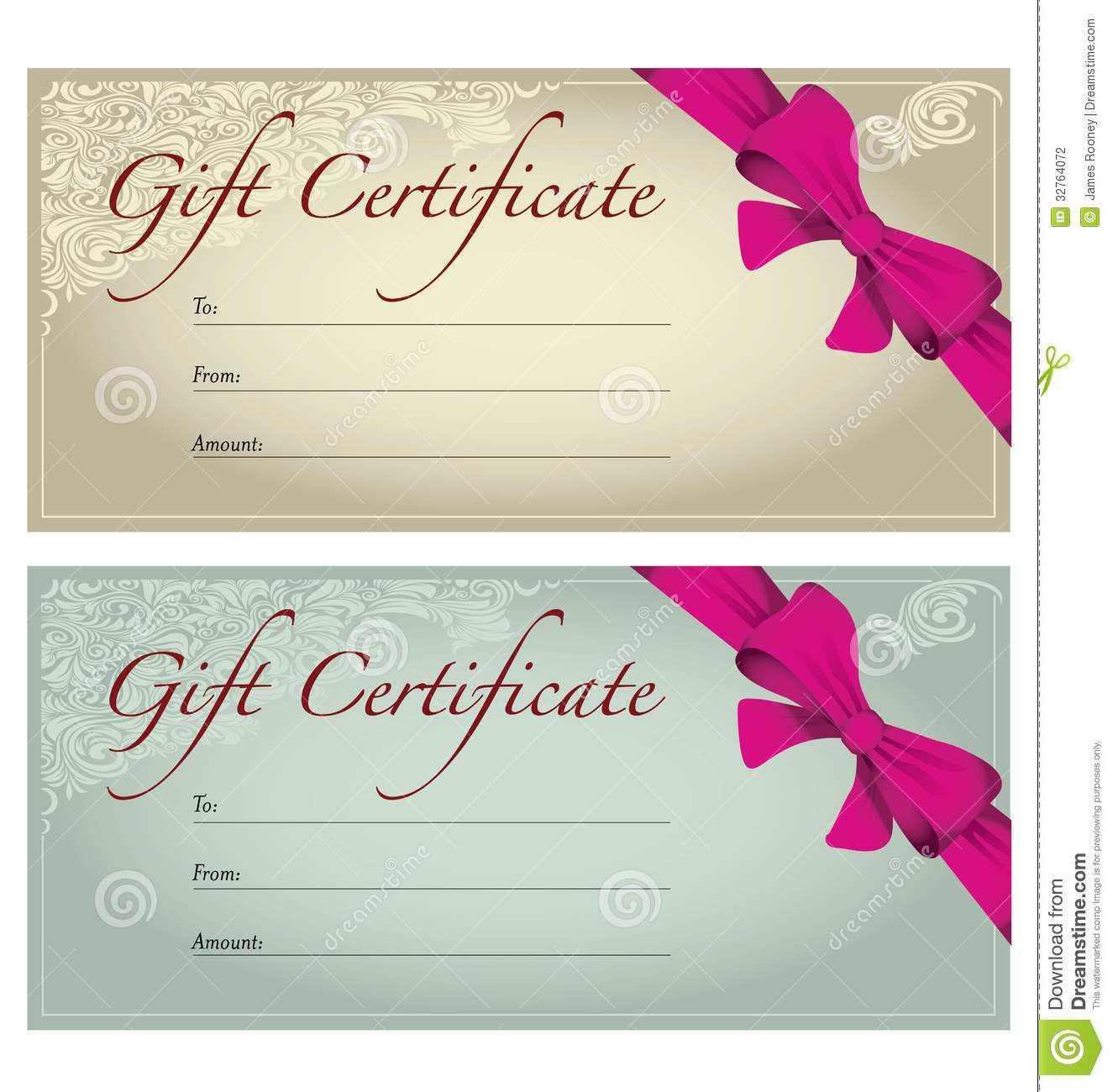 Voucher Template Free In Free Photography Gift Certificate Template
