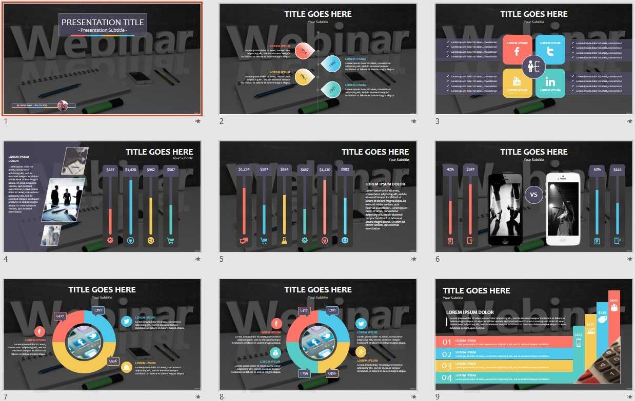 Webinar Powerpoint Template #109705 Regarding Webinar Powerpoint Templates