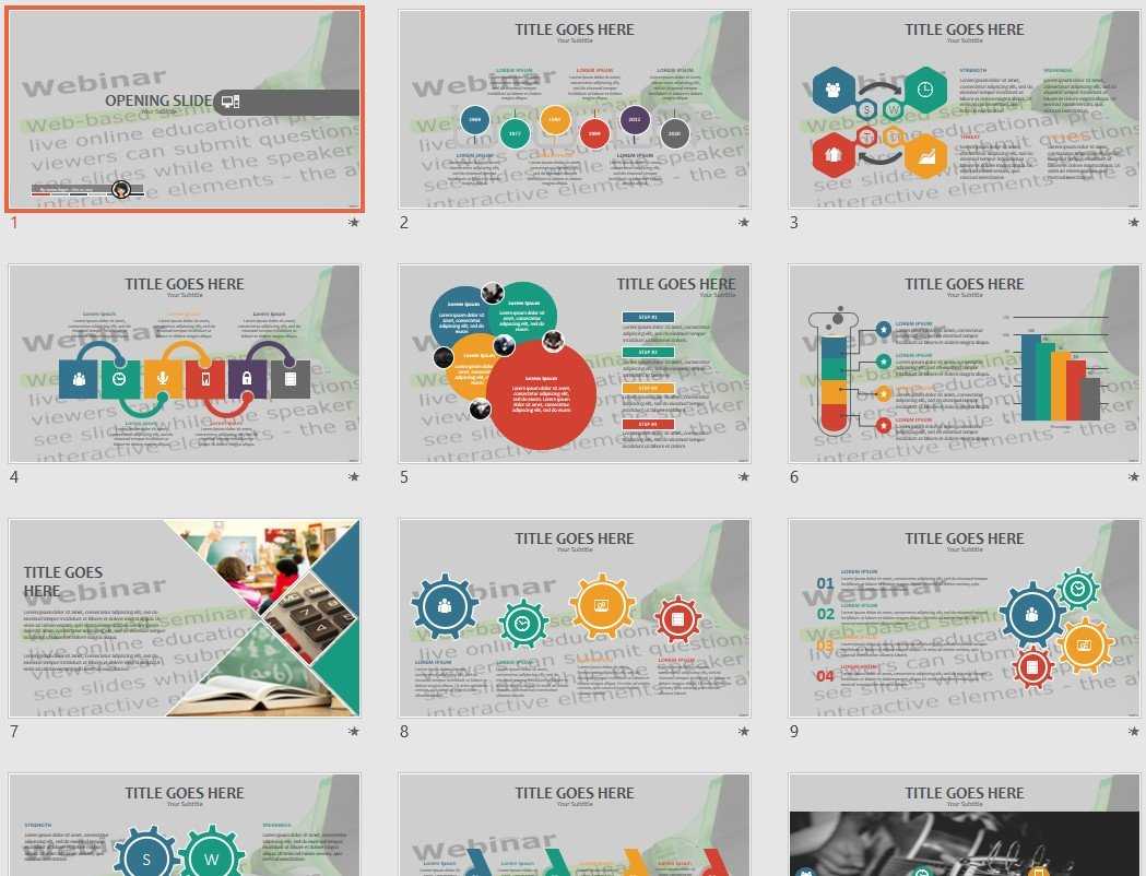Webinar Powerpoint Template #71277 Throughout Webinar Powerpoint Templates
