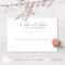 Wedding Advice Card, Wishes & Wisdom For The Newlyweds, #lettering  Collection In Marriage Advice Cards Templates