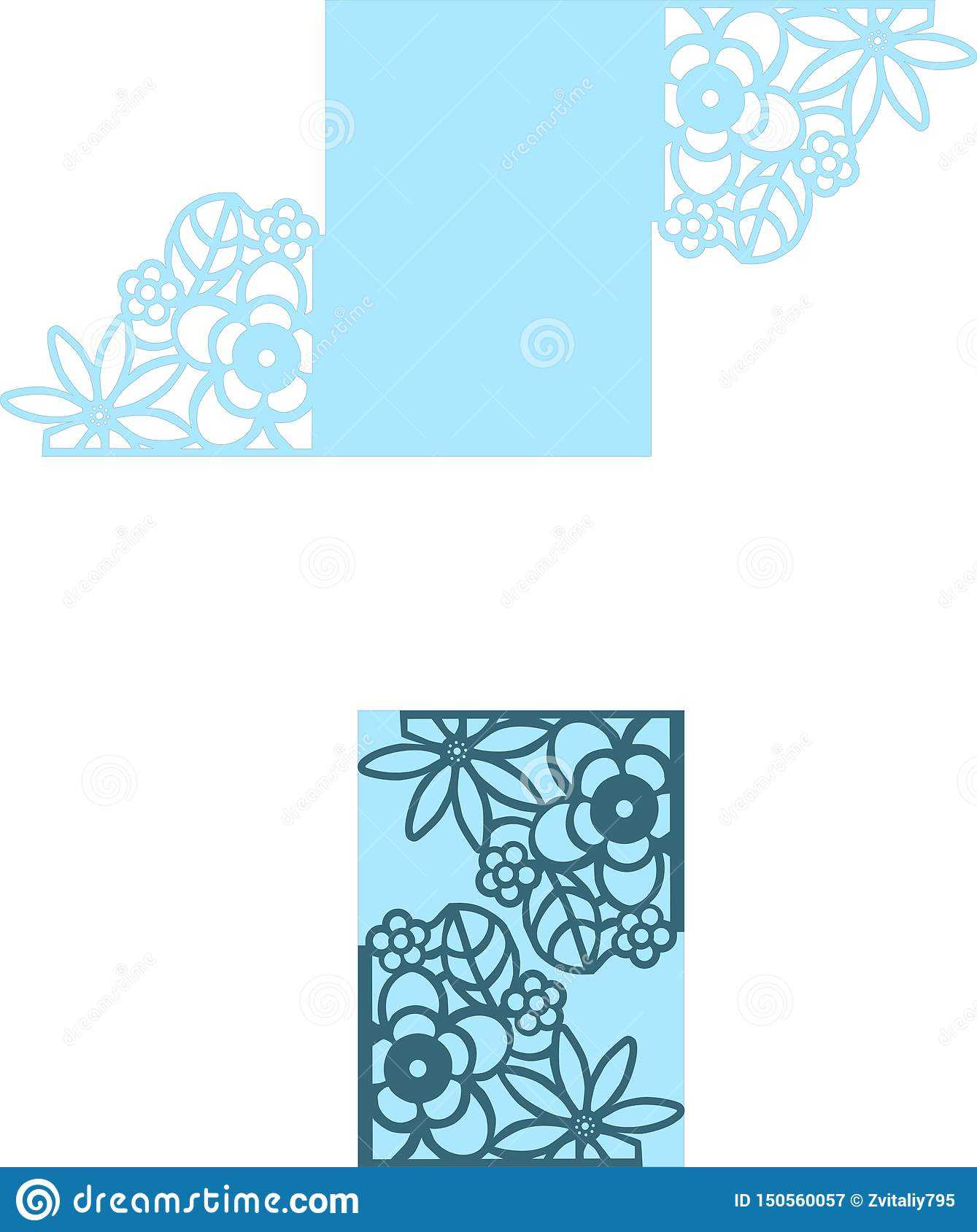 Wedding Card Floral Flower Pattern 5X7“ Invitation Wedding Throughout Free Svg Card Templates