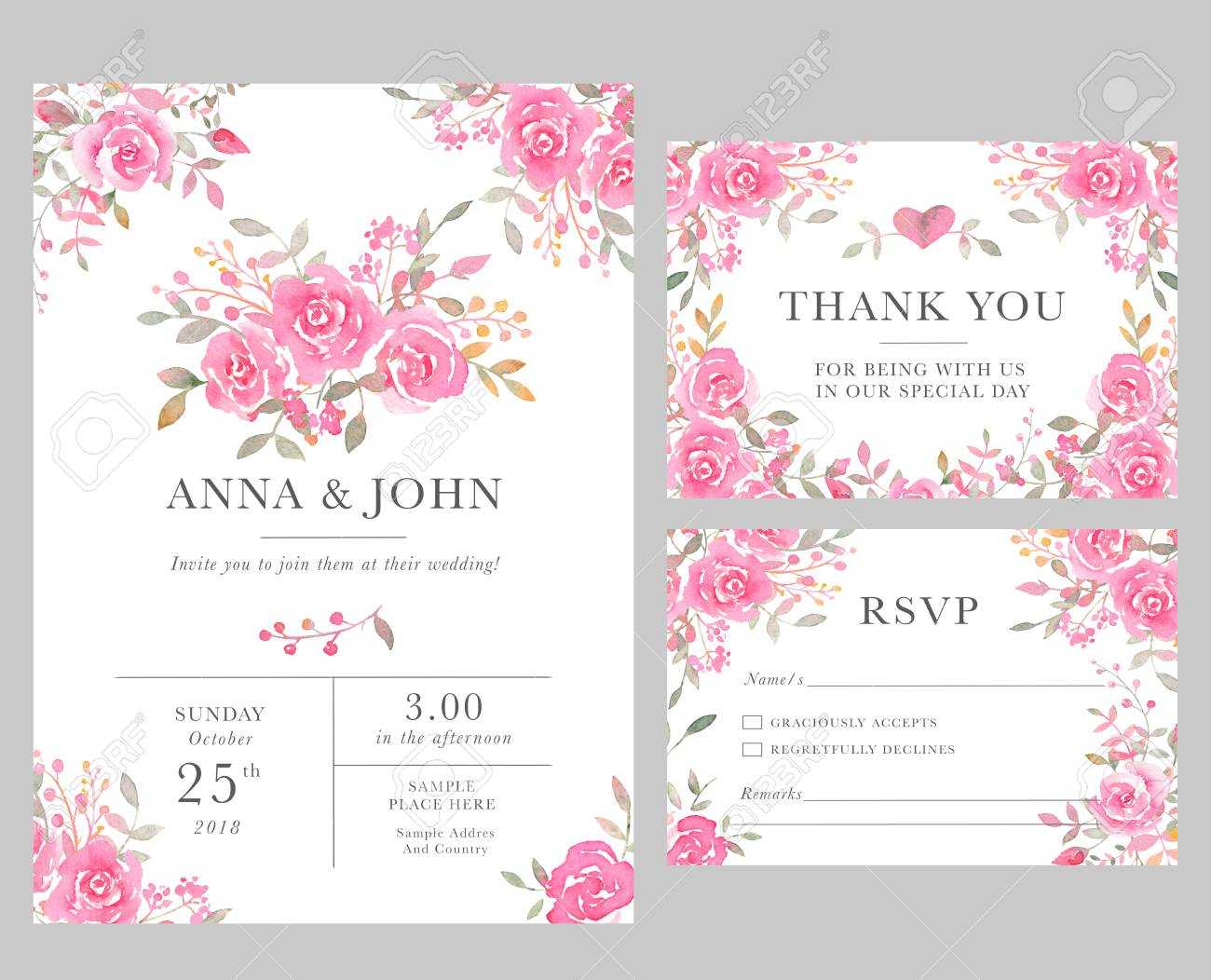 Wedding Invitation Cards With Photos - Tunu.redmini.co With Regard To Invitation Cards Templates For Marriage