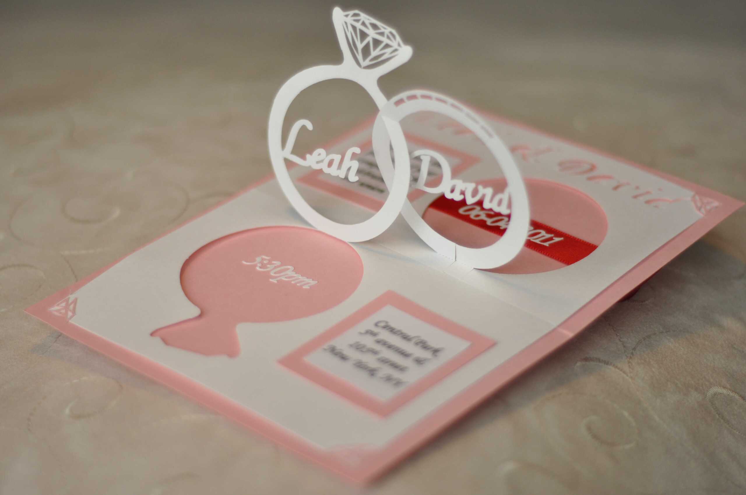 Wedding Invitation Pop Up Template | Sample Best Resume Inside Pop Up Wedding Card Template Free