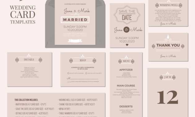 Wedding Invitation Template with regard to Wedding Card Size Template