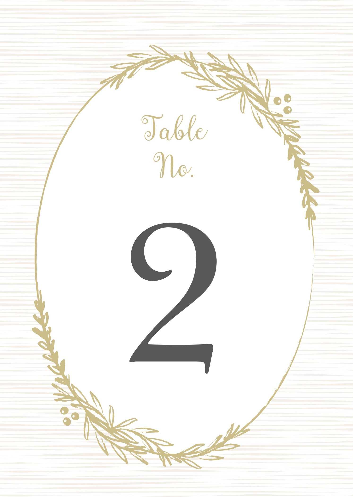 Wedding Table Numbers | Printable Pdfbasic Invite For Table Number Cards Template