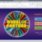 Wheel Of Fortune For Powerpoint - Gamestim with regard to Wheel Of Fortune Powerpoint Game Show Templates