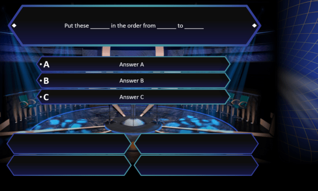 Who Wants To Be A Millionaire? | Rusnak Creative Free intended for Who Wants To Be A Millionaire Powerpoint Template