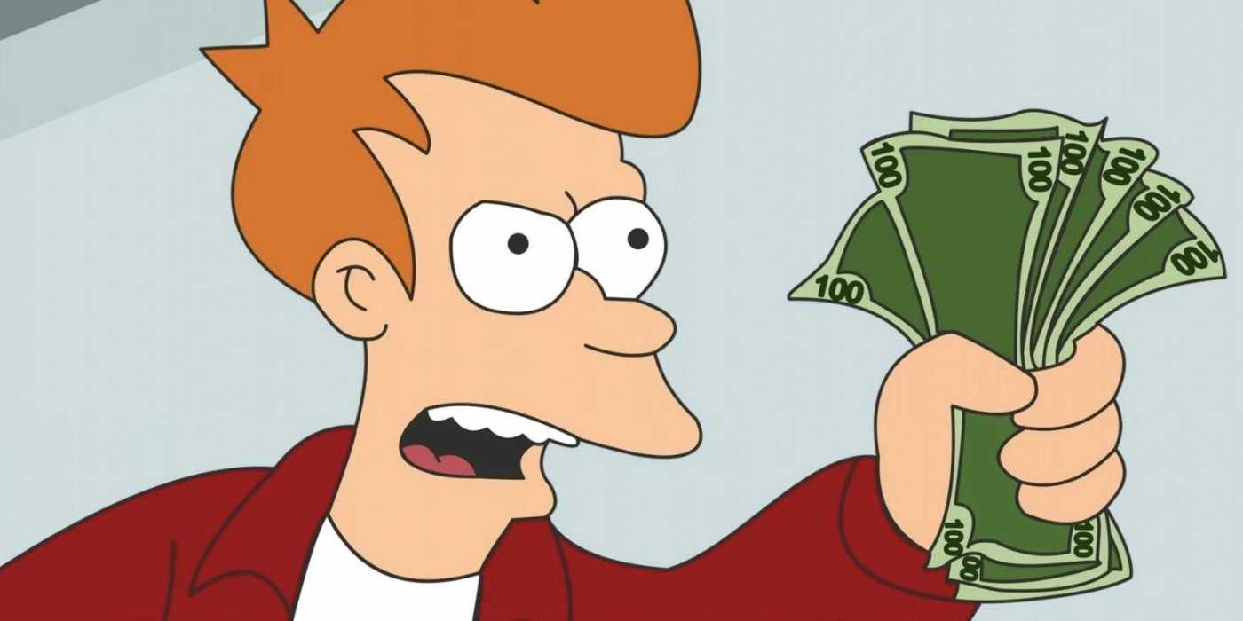 You Can Own A Futurama "shut Up And Take My Money!" Credit Card With Shut Up And Take My Money Card Template