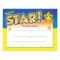 You're A Star! Gold Foil Stamped Certificate For Star Of The Week Certificate Template