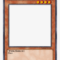Yugioh-Card Template - Yu Gi Oh Template Transparent Png pertaining to Yugioh Card Template